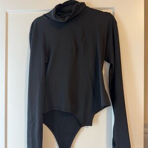 Black Long Sleeve Bodysuit